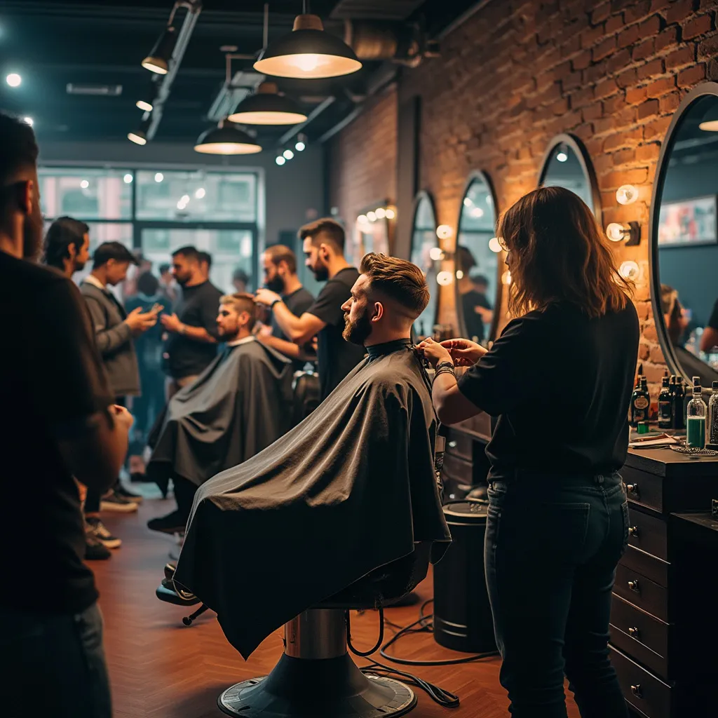 Evento especial colaborativo en la barbería
