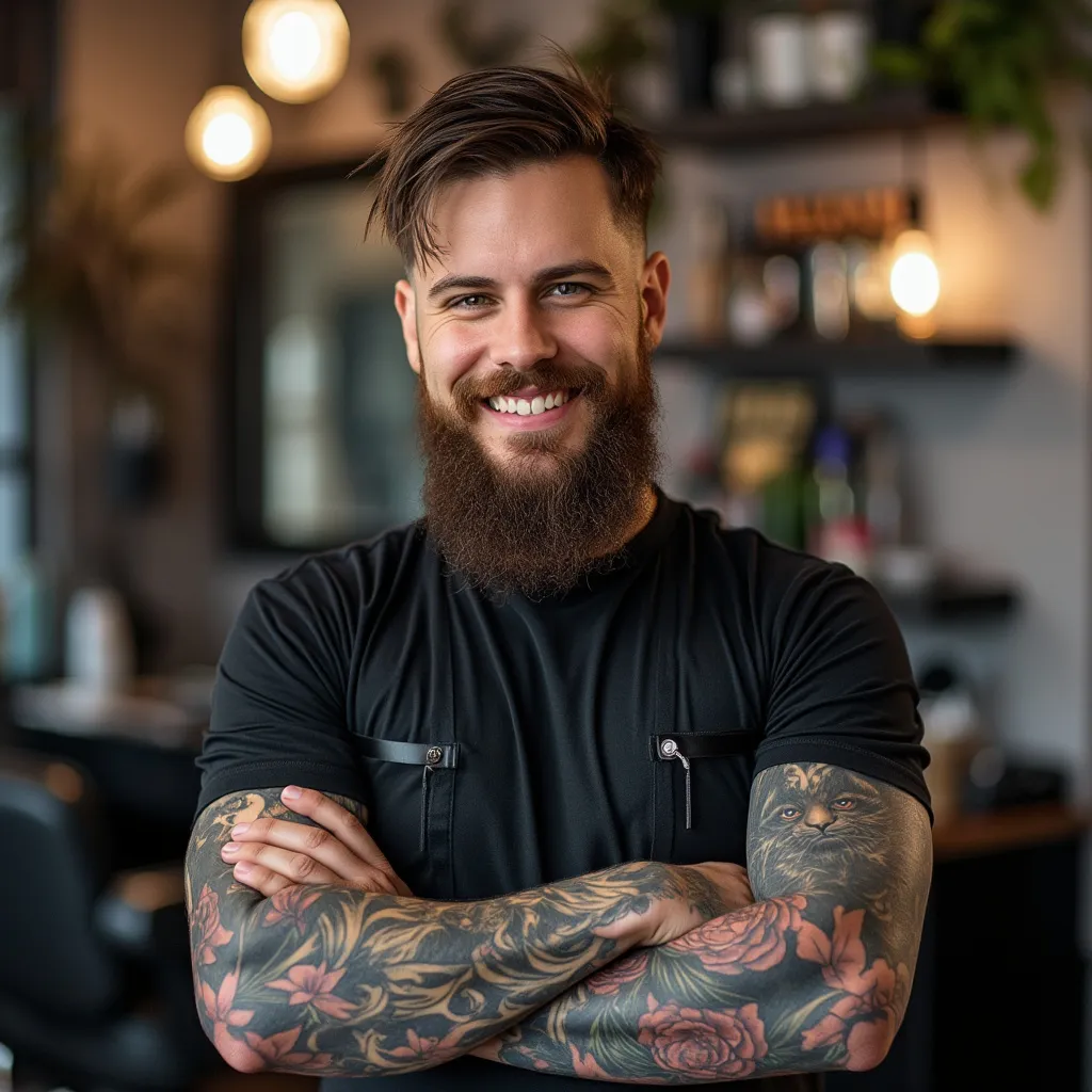 Foto de barbero Ana Castillo